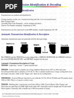 Transmission Identification & Decoding