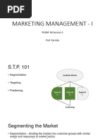 MM I Session 5 Segmentation