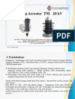 Products Presentation Arrester 20ka .Rev