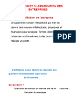 PP 2 Définition Et Classification Des Entreprises