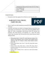 Catatan Pertemuan Dokumen Resntra PKM Dinkes Tana Tidung