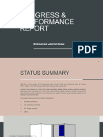 Progress & Performance Report