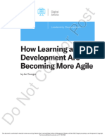 Caselet-2 - HBR Case Study - How Learning - Development Are Becoming More Agile