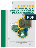 FX - Rekomendasi Pupuk NPK Pakan Ternak