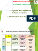 Foot Féminin Plan de Développement 2020 2025 1