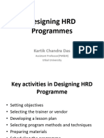 Designing HRD