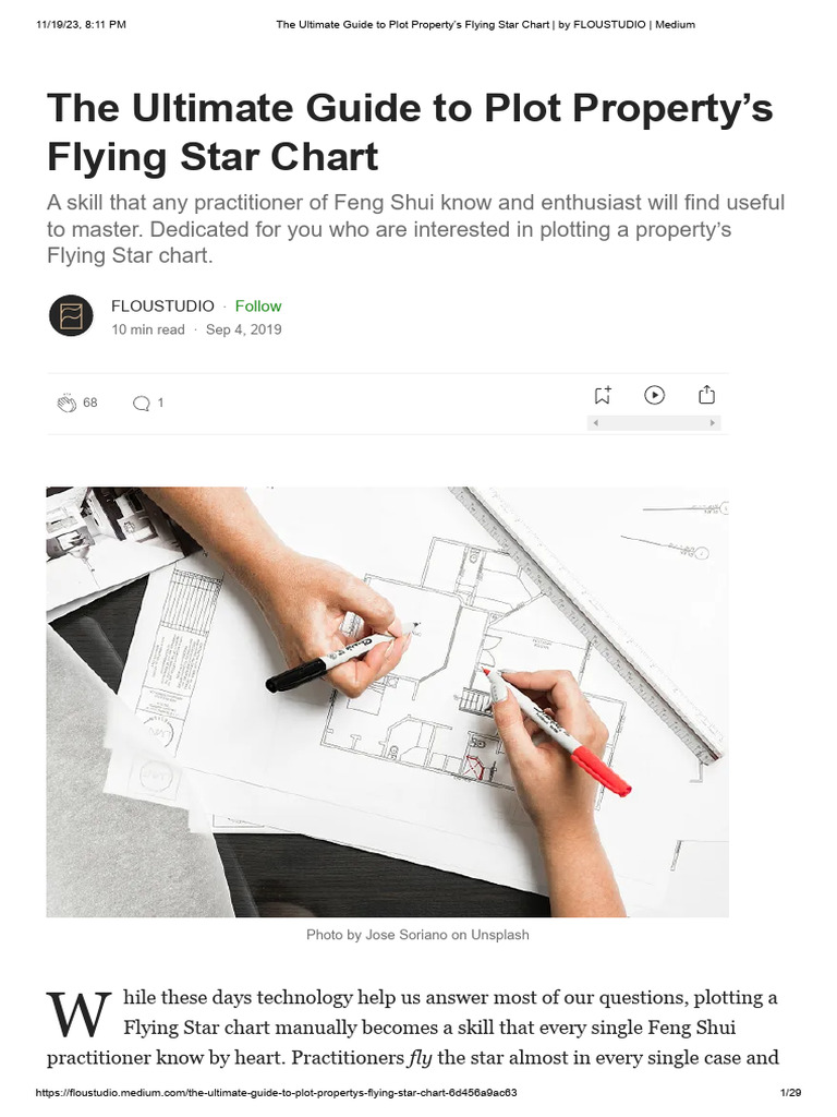 Plotting Property's Flying Star Chart | PDF | Yin And Yang