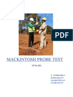 Mackintosh Probe Test