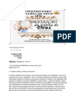 Vivendo para A Glória de Deus PDF