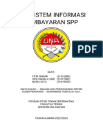 Dfdsi Stemi Nformasi Pembayaranspp: Oleh: FI Trii Snai NI (21012080) Desidamalasari (21012082) Nadi Aulfa (21012092)