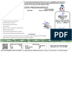 Certificado de Montador de Andaime - Verso