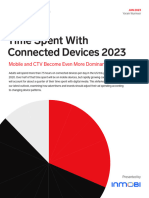 Emarketer Time Spent With Connected Devices 2023 Report