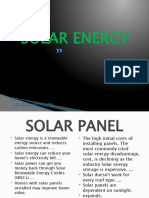 Solar Energy