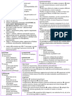 CNS Depressants Sum Sheets