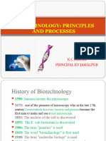 Biotechnology Principles and Processes