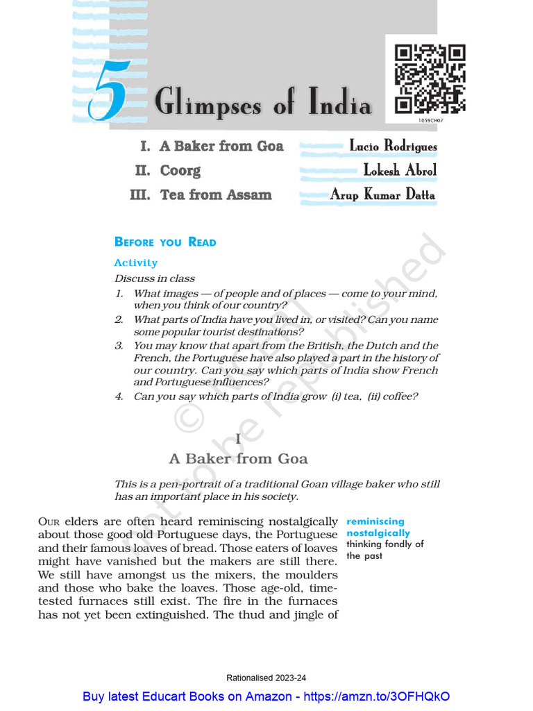 CH 5 - Glimpses of India | PDF | Tea | Bangalore