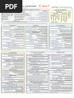 Java 7 - GC Cheatsheet