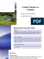 Tesis Cambio Climatico en Colombia