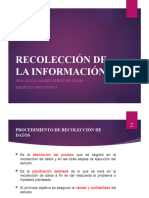 Recoleccion de Informacion