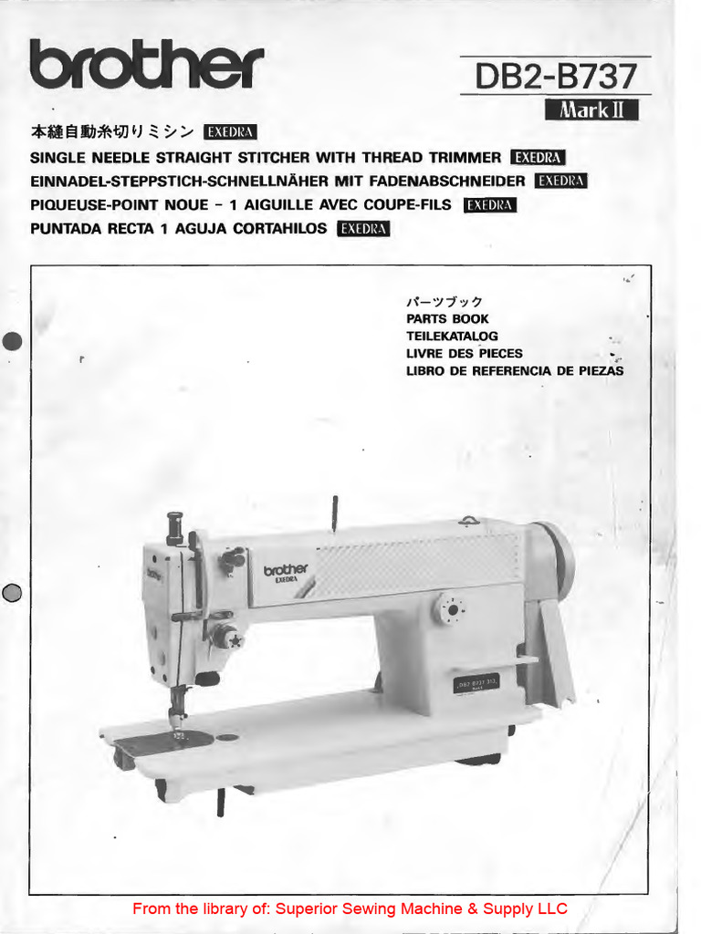 Brother DB2-B737 Mark II | PDF | Secondary Sector Of The Economy