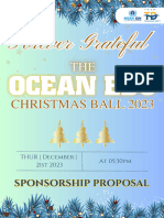 Forever Grateful Christmas Ball Sponsorship Proposal