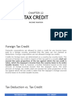 Foreign Tax Credit