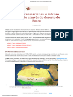 Rotas Transaarianas - o Intenso Comércio Através Do Deserto Do Saara