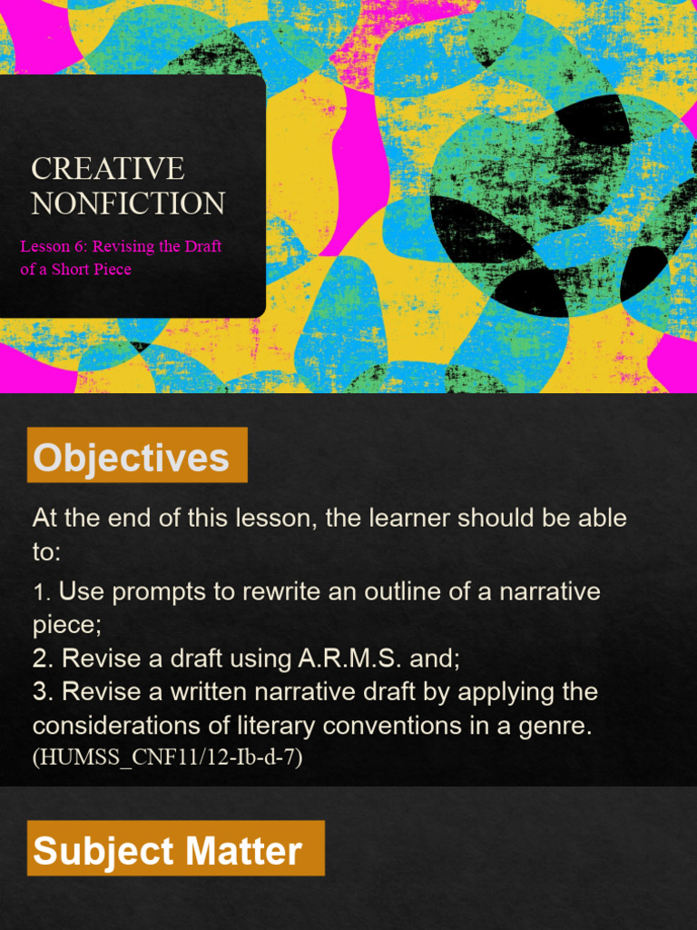CNF Reporting | PDF | Poetry | Linguistics