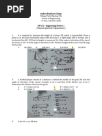 Trigonometry Review