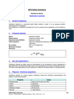 Thiochemicals Hydrazine Hydrate Gps 2014 10 31 v0