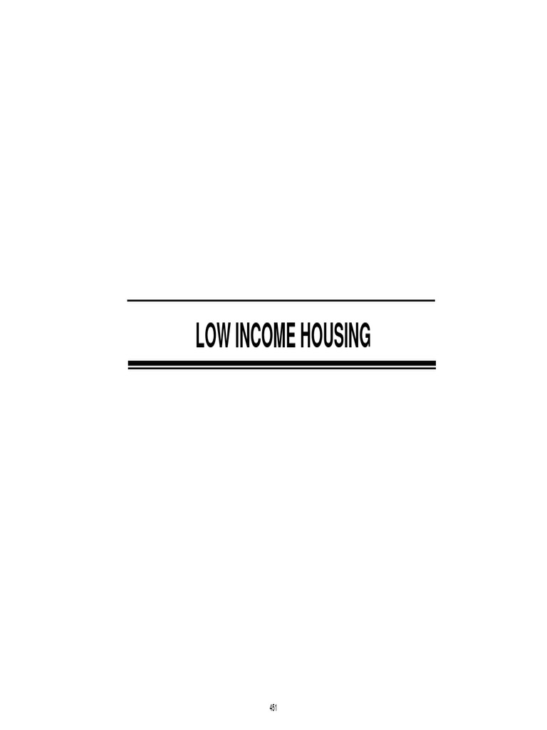Punjab Low Income Housing Initiatives | PDF | Economies