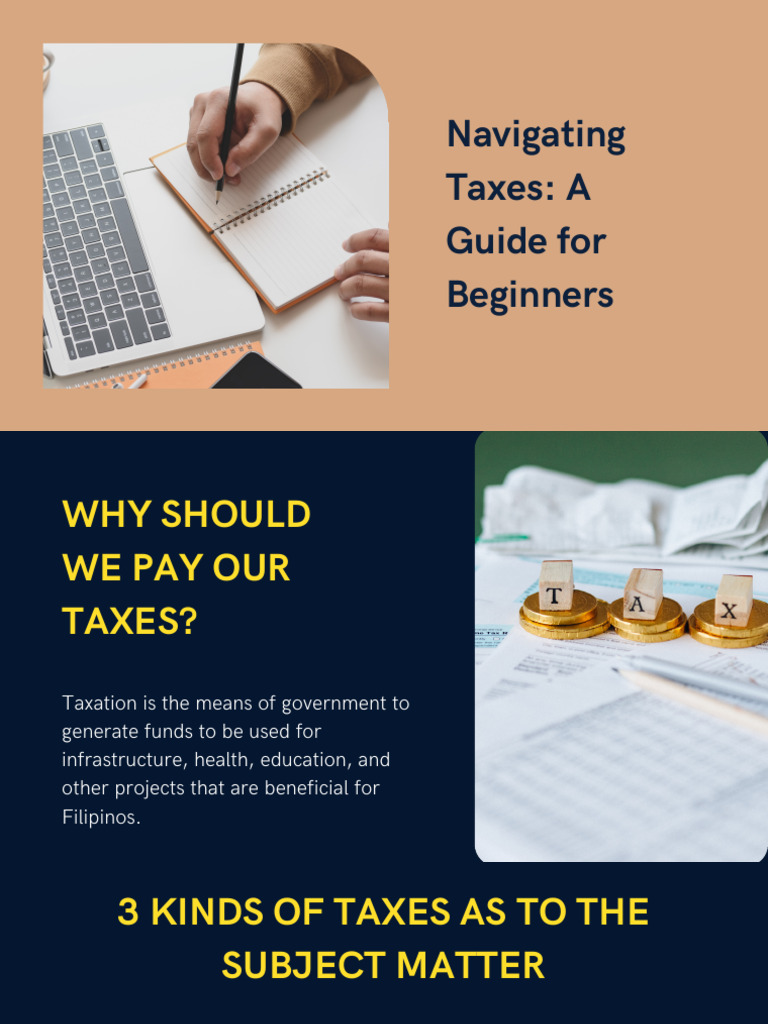 Navigating Taxes A Guide For Beginners  PDF  Taxes  Value Added Tax