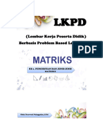 LKPD Matriks Kelas XI SMK