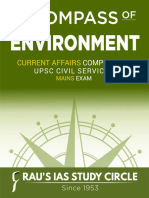 IAS Compass - Current Affairs Compilation For Mains - Environment