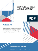 Economic and Sosial Council (Ecosoc)