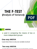 THE F-Test