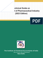 Pharmaceutical Industry ICAI Guidelines