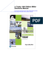Economics Today 19th Edition Miller Solutions Manual