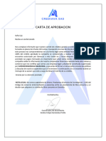 Carta de Aprobacion