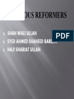 3 Religious Reformers