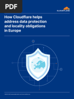 How Cloudflare Helps Address Data Protection and Locality Obligations in Europe - June 2022