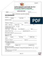 SEED Application Form