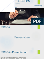IFRS16 Presentationanddisclosures