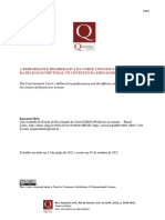 (Melo) A Performance Deliberativa Da Corte Constitucional e A Eficácia Da Decisão Esturutural No Contexto Da Erosão Democrátic