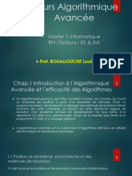 Cours Programmation Avancée Chapitre 1.introduction