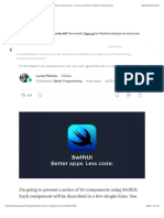 SwiftUI - Basic Components. A Simple Introduction To UI Components - by Lucas Pelizza - Better Programming