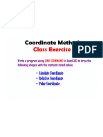 Coordinate Methods Class Exercise - Complete