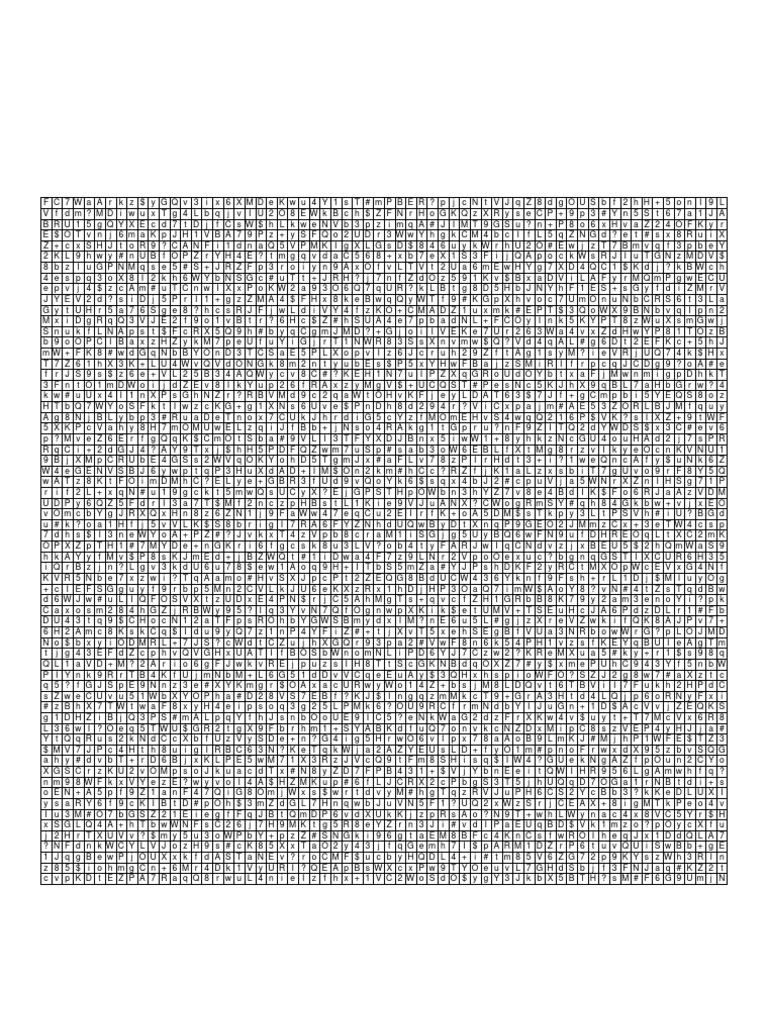 Solution Sudoku 64x64