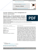 Current Advances in The Management of Chronic Pancreatitis: Disease-a-Month