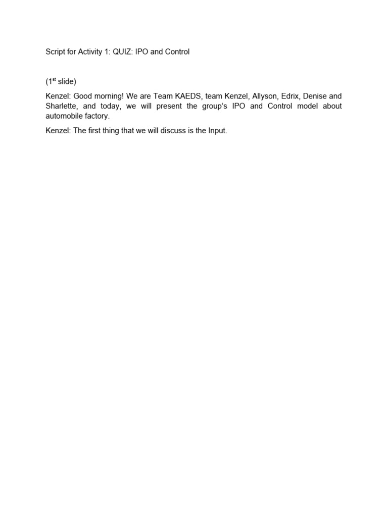 Script for presentation in activity 1 and 2 pdf